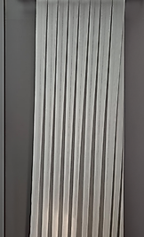 Silikonlu Bambu Tül Perde