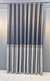 Keten Görünümlü Pano Fon Perde