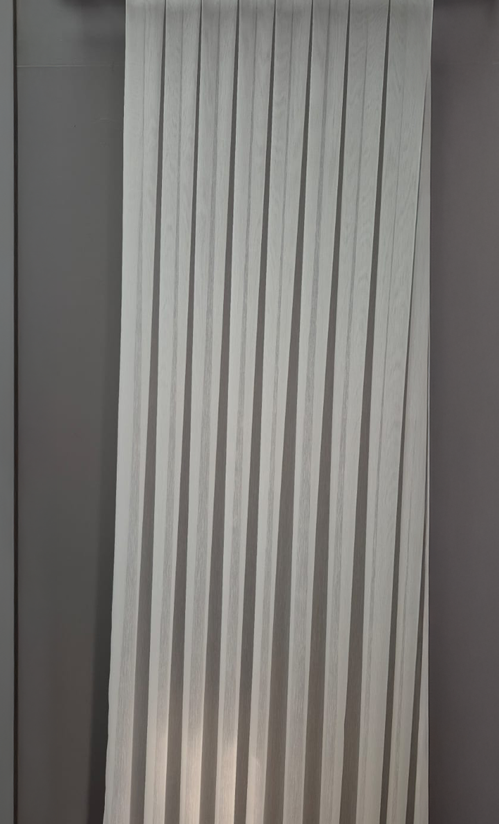 Silikonlu Bambu Tül Perde